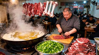 Khám phá quán Canh bò Hà Nam mỗi ngày bán hơn 1 con bò khách đến ăn đông nghẹt