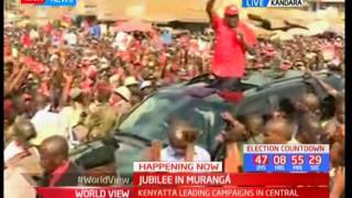 Jubilee in Murang'a