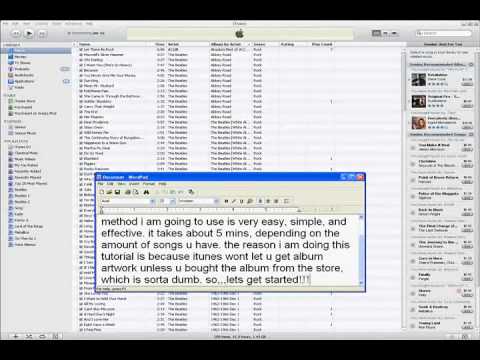 How to Fill Missing Album Artwork on iTunes How to Fill Missing Album Artwork on iTunes