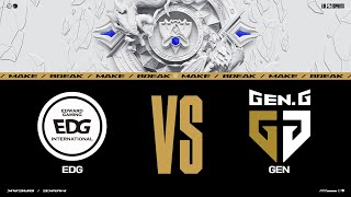 EDG vs. GEN 매치 하이라이트 | Semifinals Day 2 | 10.31 | 2021 월드 챔피언십