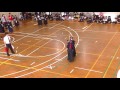 第27回 宜野湾市少年剣道交流大会 小学校4年生の部 第2パート 三回戦 ブロック決勝 clip 5