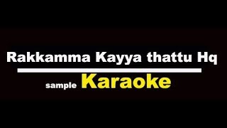 Rakkamma Kaiya Thattu Karaoke Tamil - Thalapathi
