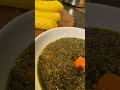 African Cassava leaves recipe / Feuilles de manioc