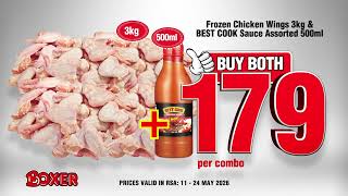 Lower Prices Everyday at Boxer!