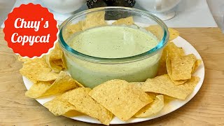 The Best Copycat Recipe for Chuy's Creamy Jalapeño Ranch Dip