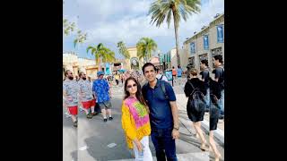 Iqrar ul Hassan and his wife Farah Yousaf Enjoying their vacations at USA #aliansari #atifaslam