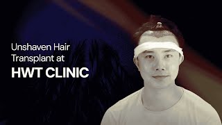 Unshaven Hair Transplant at HWT CLINIC