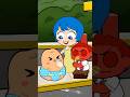 Inside Out 2: Joy Share Food with The Others #shorts #animation