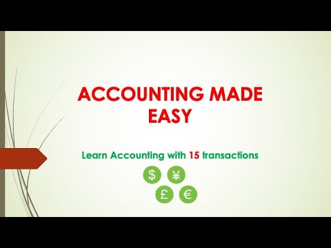 Accounting Made Easy Introduction Youtube