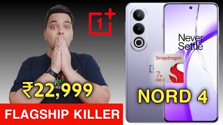OnePlus Nord 4 Launched @ ₹22,999 🔥 OnePlus Nord 4 5G Price & Specs | SD 7+ GEN