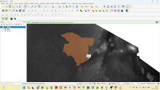 How to Clip Raster Data to a Polygon Extent in Qgis