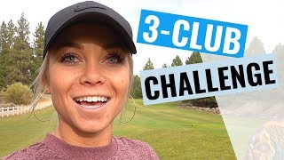 GOLF 3-Club Challenge!!!