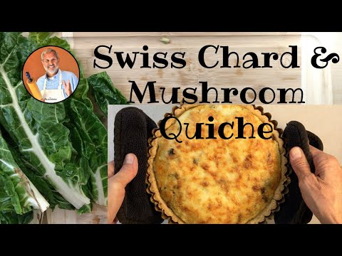 Spinach and Swiss Chard Quiche Recipe