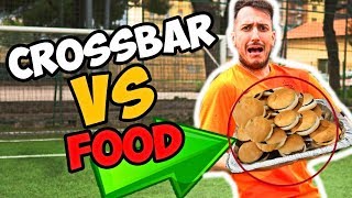 CROSSBAR CHALLENGE VS FOOD !!!  w/ illuminaticrew