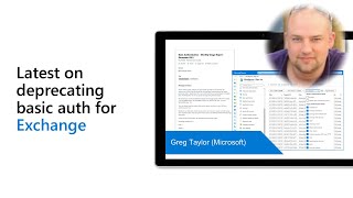 Latest on deprecating basic auth for Exchange