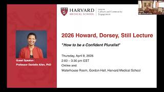 2026 Howard, Dorsey, Still Lecture
