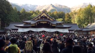 燕駅から弥彦線に乗って弥彦神社へ初詣に行ってみた