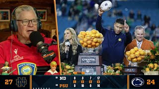 Dan Patrick Recaps Notre Dame's Win Against Penn State In Orange Bowl | 1/10/25