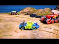 disney pixar cars unboxing review lightning mcqueen cars high impact the king police jackson storm