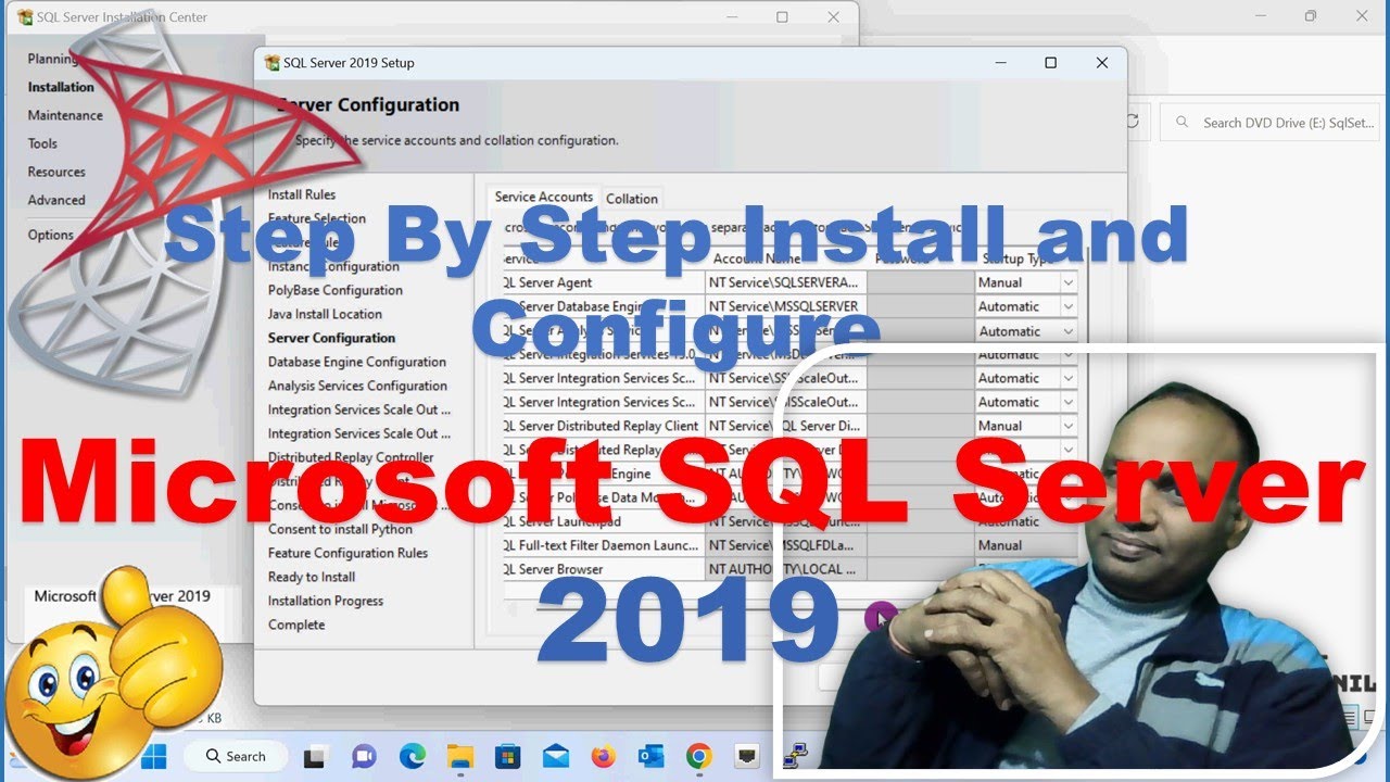 How To Install SQL Server 2019 Step By Step? SQL Server Configure कैसे ...