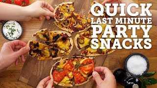 Last Minute Easy Party Snack Recipes (Vegan)