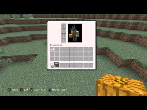 Minecraft Xbox One Edition: How to make a Snowman Minecraft Xbox One Edition: How to make a Snowman