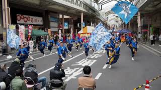 YOSAKOIぶち楽市民祭2023（みずほ銀行前会場）・ふくびじん