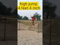 high jump 4.feet 4.inch cg police bharti ki tayari #highjump #short #viral #video #Deepak1324