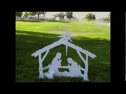Outdoor Nativity Set Assembly Video Youtube