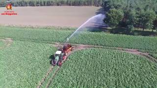 Irrigating with Fasterholt FM 4900 Hydro in a potato crop