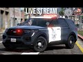 *LIVE* Patrolling in a Realistic San Diego Based FiveM Server!