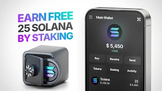 Giveaway Alert! How I Earned 25 SOL in Just 50 Minutes with Staking | Safe Solana Strategy 🚀