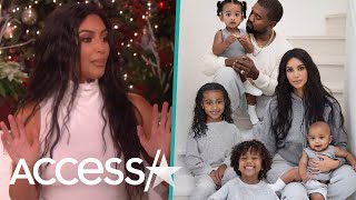 Kim Kardashian Photoshopped Daughter Into Family Christmas Card: 'North Was Having A Day'