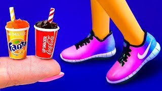 20 BEST DIY SHOES FOR BARBIE ~ MINIATURE NIKE SHOES AND MORE!