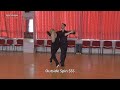 quickstep basic gold level choreography natural pivot turn natural spin turn zig zag