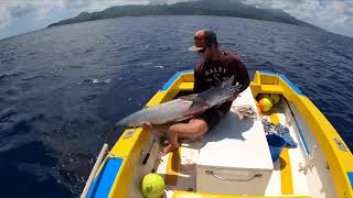 Pêche au large Raiatea ! Poito et traîne 2020