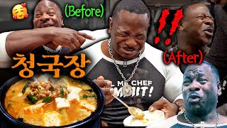 👨🏾‍🍳 White House Chef’s Rollercoaster Experience Tasting Cheonggukjang!! 🇰🇷 KOREAN FOOD MUKBANG!