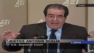 Antonin Scalia   Role of International Law in Courts