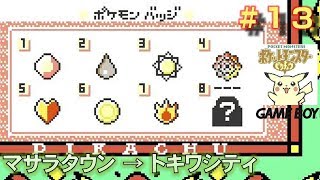 【GB　ポケットモンスターピカチュウ】#13/15　トキワジム攻略