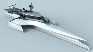 Origin 575 Sea explorer Yacht concept design