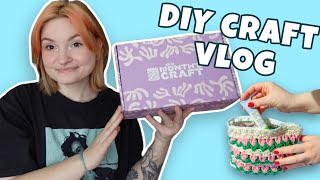 trying a mystery craft box 🧶✨😍