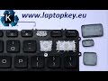 How to install key in keyboard Dell M3800 XPS 15-9530 9530 15-7000 7537 7737 17-7000 17-7737