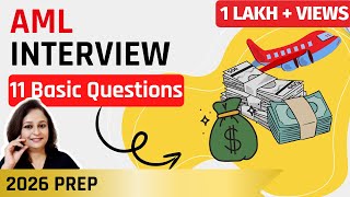 AML Interview Questions & Answers for 2026 ✅ | Anti-money laundering |Compliance Interview Questions