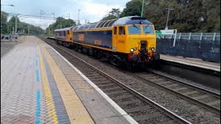 GBRf 57310 passes through Berkhamsted dragging Caledonian Sleeper 92043 02/09/24