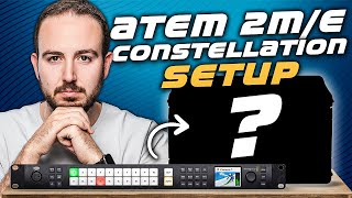 ATEM 2M/E Constellation Tutorial | Livestream Switcher Setup