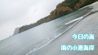 小笠原諸島　父島　小港海岸　今日の海2020/01/27