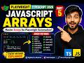 6. JavaScript Arrays for Playwright Automation | Array Methods & Loops | Playwright TypeScript 2026