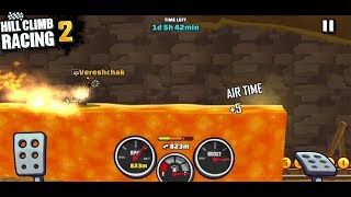 Hill Climb Racing 2 - 10000 points in FLOOR IS LAVA End Map