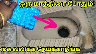 பாத்ரூம் கிளீன் பண்ணி கஷ்டபட தேவையில்லை இத போட்டா போதும் toilet cleaning tips useful tips in tamil