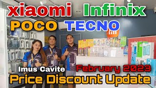 POCO, XIAOMI, INFINIX, TECNO, Price List Update February 2023, Poco F4 5G, X4 GT, F4 GT, Note 10 Pro